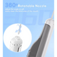 Mifanstech Multi-function scaler Four functions IPX7 waterproof rating Three modes Type-C rechargeable Oral Care White