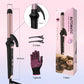 Mifanstech 1 Inch Negative Ion Curling Iron, Ceramic Auto-Rotating Curling Iron, 5 Heat Adjustments, Quick Heat Up for Long Lasting Styles